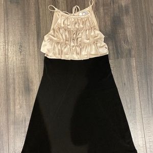 Small Ruffle Halter Dress